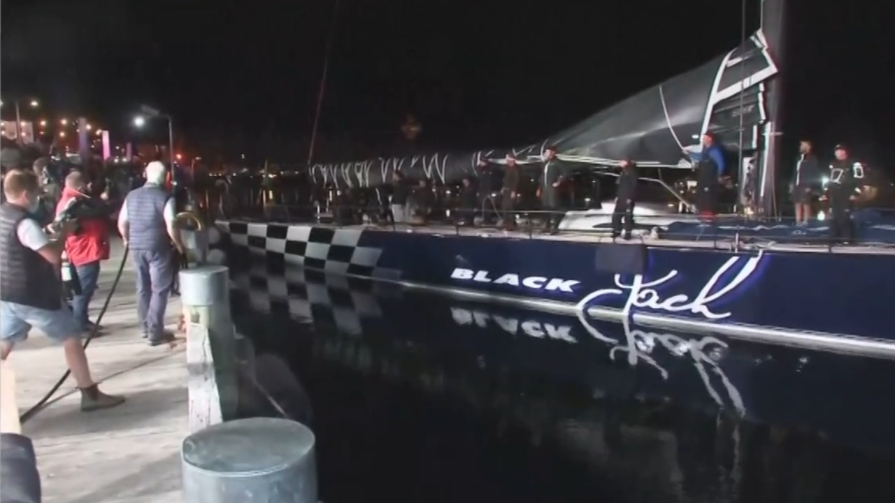 Black Jack wins Sydney to Hobart line honours