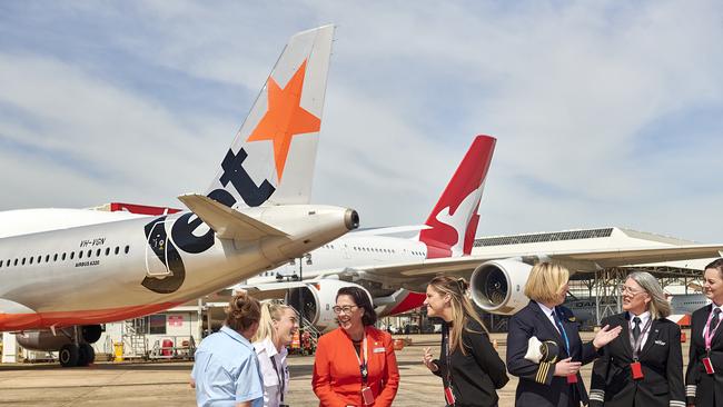Qantas and Jetstar will launch up to nine flights between Australia and Vanuatu from September. Picture: NCA NewsWire