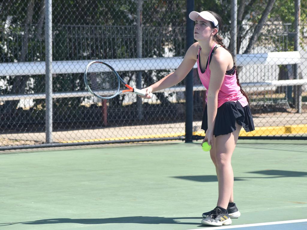 Action from Head State Age Junior Championships, Rockhampton Regional Tennis Centre, September 17, 2023.