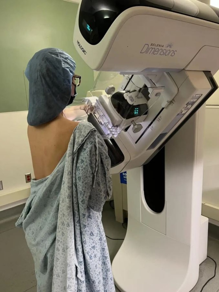 Her exact diagnosis was Luminal B cancer in both breasts, which is an aggressive form of the disease. Picture: oliviamunn/Instagram