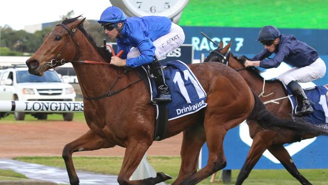 In Secret is the one to beat in the Light Fingers Stakes. Picture: Grant Guy