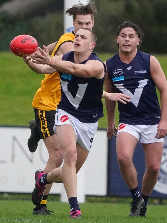 VAFA Big V game against Perth Football League. MenÃ¢â&#130;¬â&#132;¢s game. Victorian player Charlie MacIsaac. Picture: Valeriu Campan