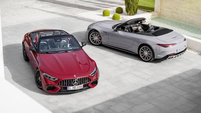 The new SL 63 is on sale now.