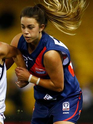 Chloe Molloy in action for Diamond Creek.