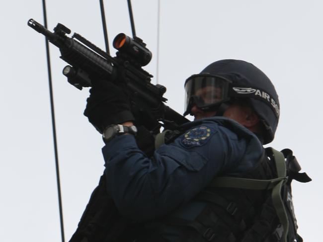 30th anniversary of the SA Police STAR Group (formely STAR Force) - current members training at Netley.