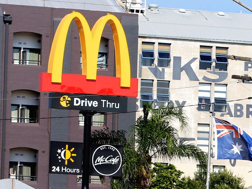 McDonald’s Australia’s website confirmed it featured a blend of apricot and peach. Pic Jenny Evans