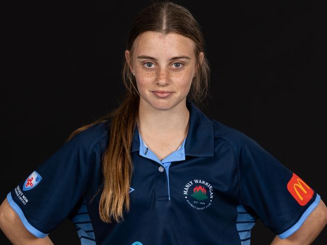 Hannah Moss of the Manly-Warringah U18s girls. Picture: Ian Bird