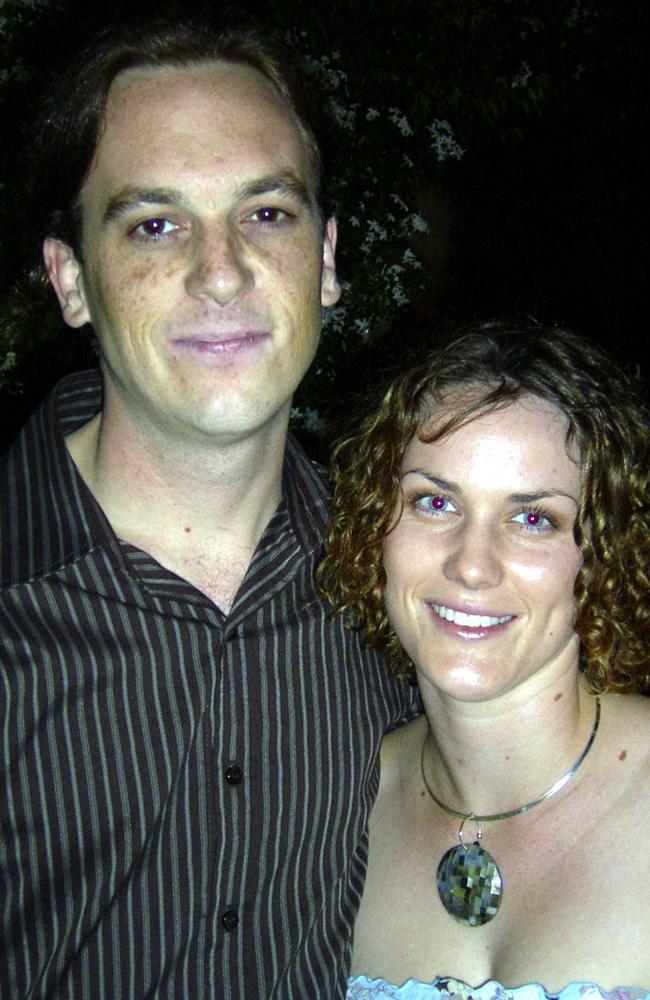 Nathan Schumacher and Amy Hunter enjoy their night a Vibes nightclub in January 2003.