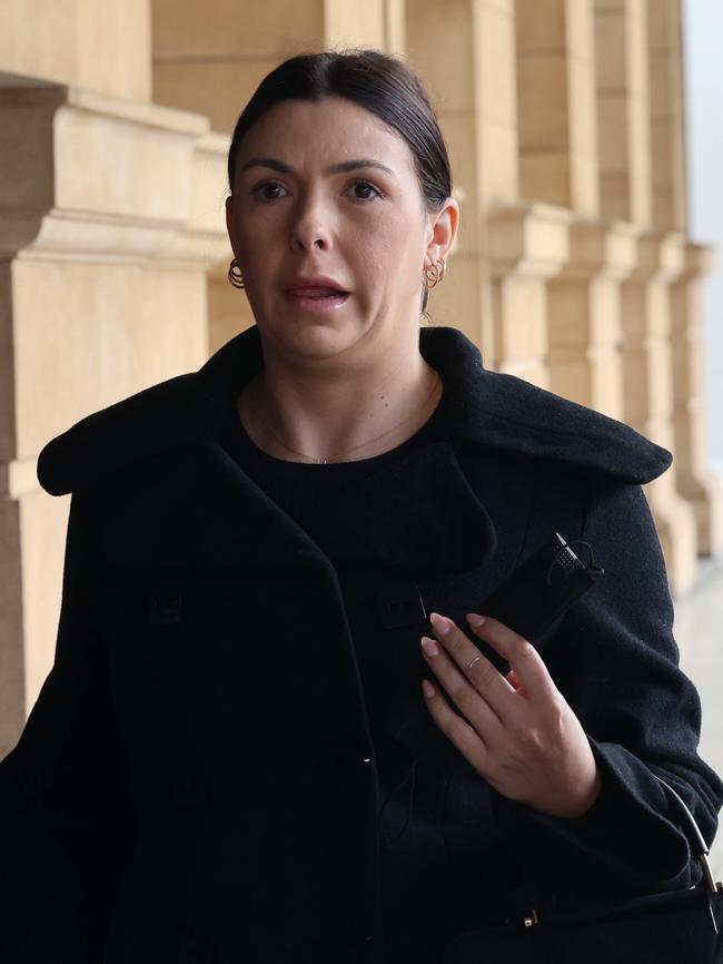 Willgoose outside court during an earlier appearance. Picture: Russell Millard Photography