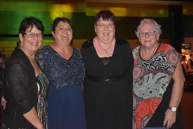 Janice Kent, Esme Marais, Donna Abbott and Kay Soar at the 2022 Mackay Australia Day Awards at the MECC on January 25, 2022. Picture: Lillian Watkins