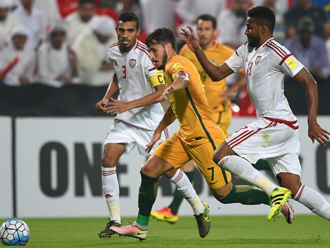 Mathew Leckie of Australia.