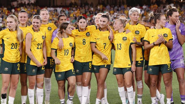 The Matildas finished fourth in the world cup. Picture: Getty Images