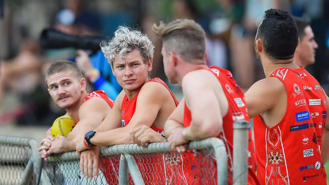 Waratah vs Southern Districts in the 2022-23 NTFL grand final. Picture PEMA TAMANG Pakhrin