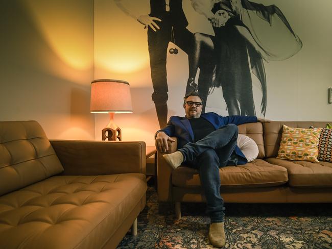 Thursday 15 September 2022Hindley St Music Hall.Paul Piticco co-CEO of Australian Music Company Secret Sounds pictured in Adelaide.Pic Roy VanDerVegt