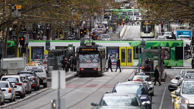 A council meeting will consider commissioning an independent review to assess transport activity around the central city. Picture: Sarah Matray