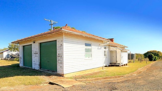 The hall building in 2016 before the McNamara family bought the property.