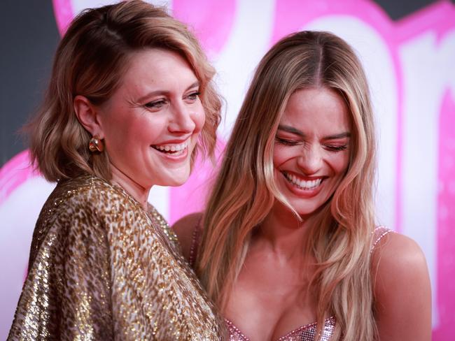 Writer-director Greta Gerwig and Margot Robbie have scooped the pool at the Golden Globes with nine nominations. Picture: Getty Images