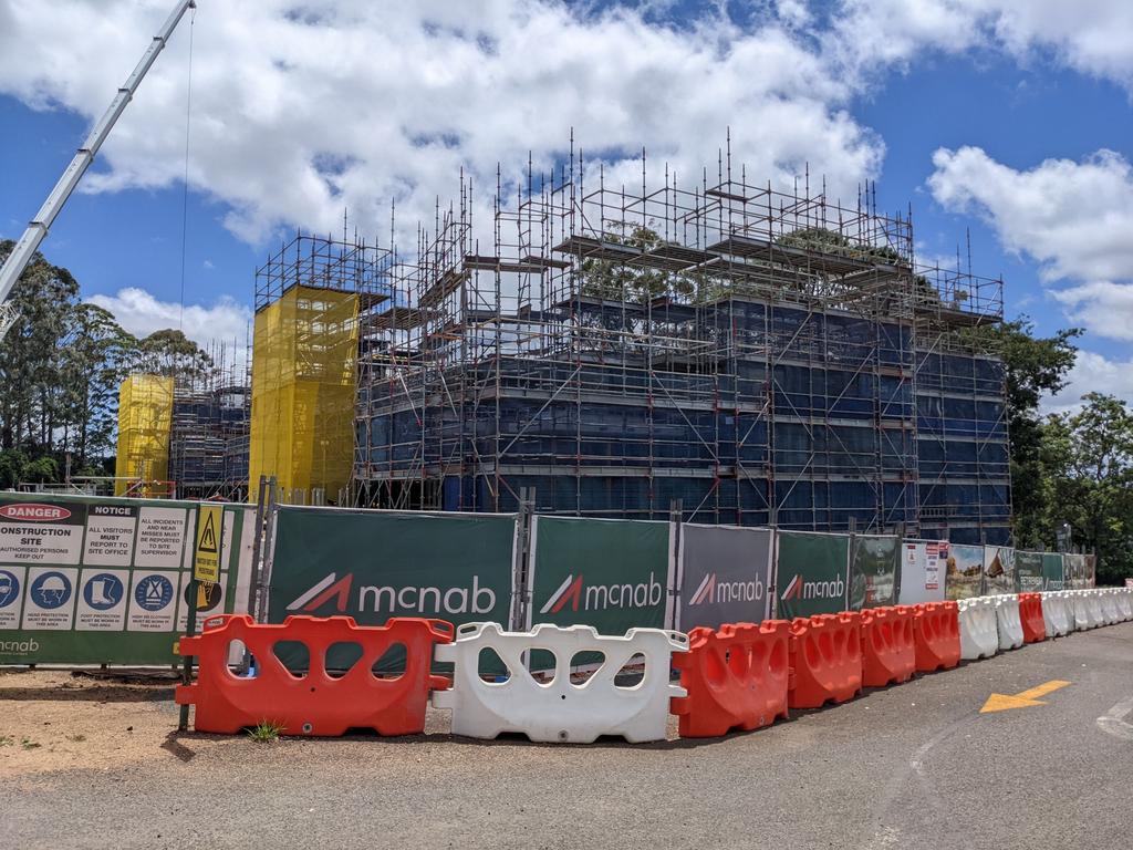 Work has started on the Ninth Middle Ridge retirement community near the Toowoomba Golf Club.