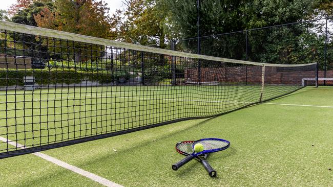 A tennis court listed for rent on Swimply Courts in Melbourne's well-heeled Hawthorn.