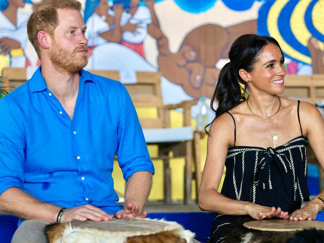 Harry and Meghan moved to California in 2020. Picture: Andres Castilla / Colombian Vice-Presidency / AFP