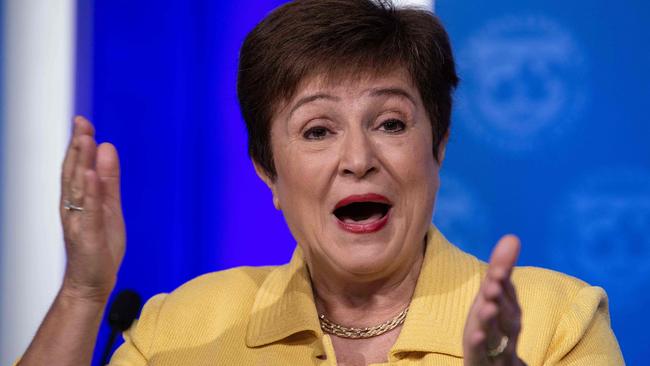 IMF managing director Kristalina Georgieva. Picture: AFP