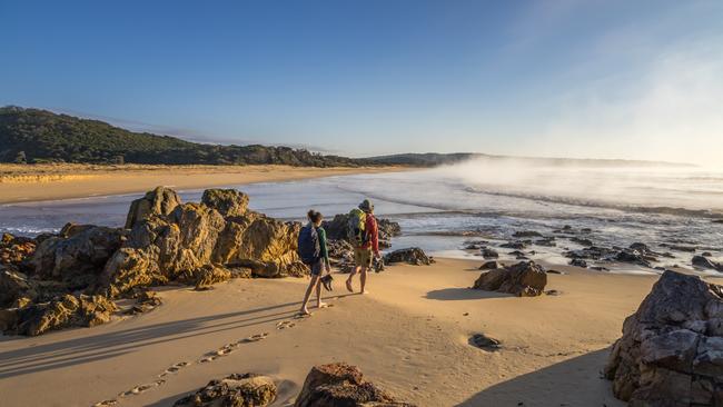 Merimbula is flagged as a potential new front for Covid after sewage surveillance of the area. Picture: David Rogers