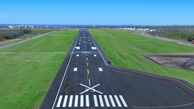 Sunshine Coast Airport runway expansion May 2020