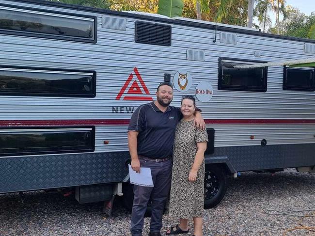 Darwin family distraught after having their new family campervan stolen from Winnellie