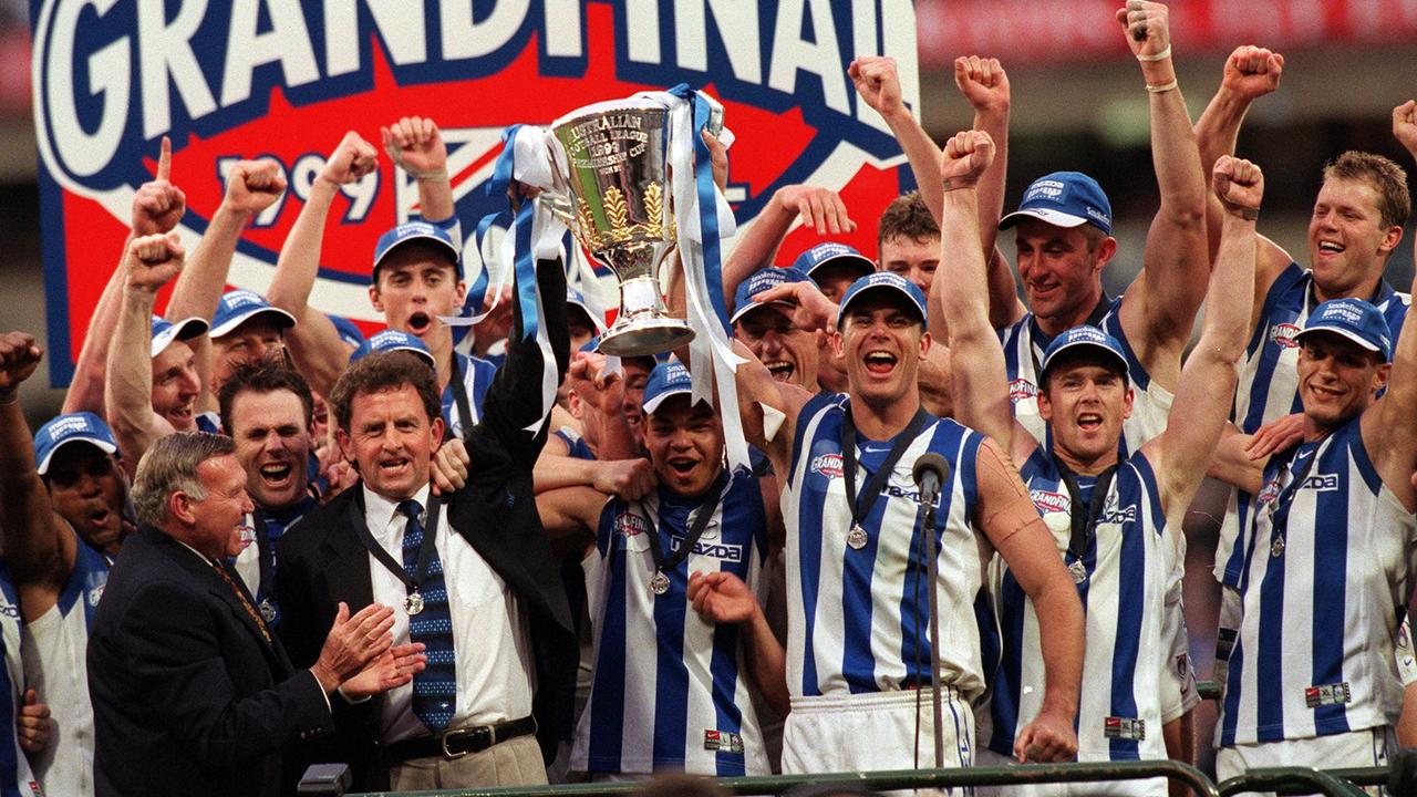 North Melbourne enjoyed a dominant run during the Carey and Longmire era.