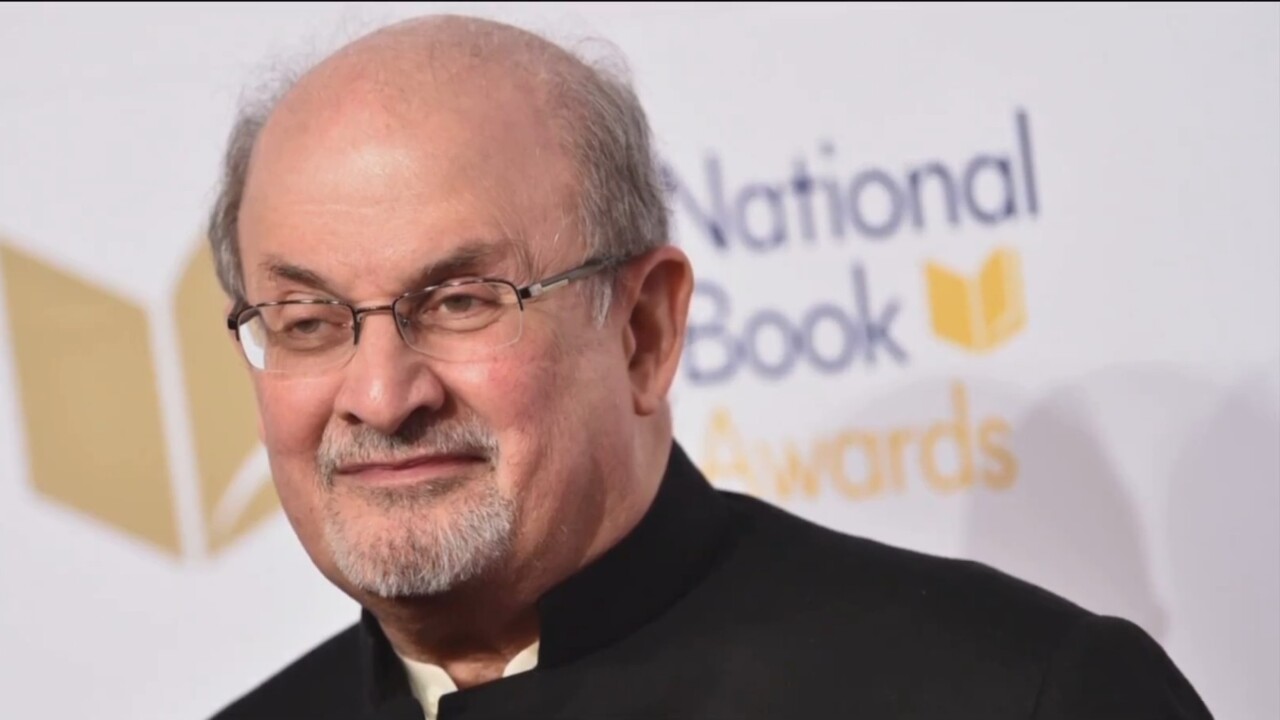 Salman Rushdie has made first public appearance since murder attempt