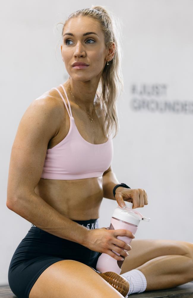 Cairns nutritionist Cass Olholm is pushing to launch her new fitness app on Thursday, October 12. Picture: Supplied