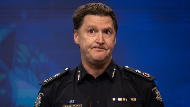 Chief commissioner Shane Patton is probing claims on the non-uniform clothing allowance. Picture: Jason Edwards