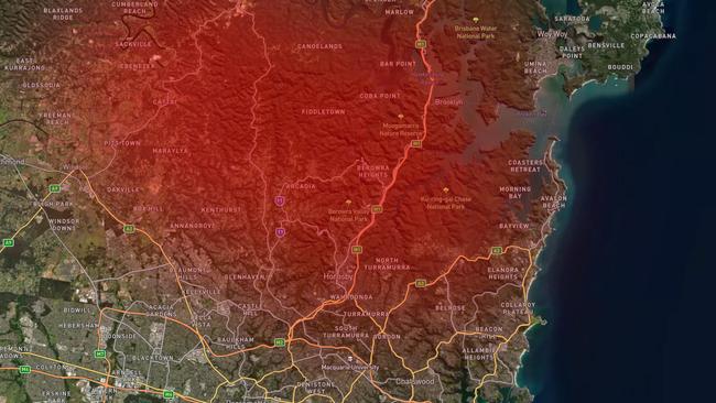 Sydney's north could be lit up in fire with very few blazes recorded in the Ku-ring-gai Chase National Park and Berowra Valley National Park since 1994.