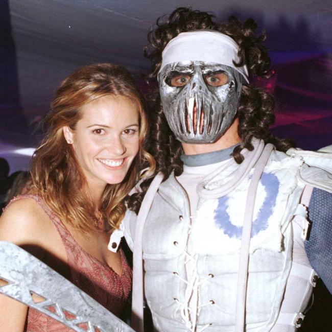 Elle MacPherson and an Ice thug.