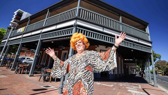 The Colonel Light will reopen after shutting its doors five years ago. A drag performer named Tallula Bright is the new owner. Picture: Russell Millard