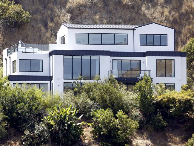 Demi Lovato's sprawling Hollywood Hills home in Los Angeles where she was found unconscious. Picture: MEGA