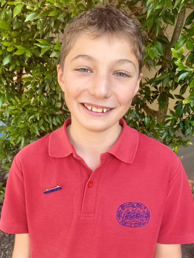 Anton Kassis is the School Captain Beauty Point Public School