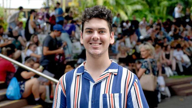 STUDY GOALS: Nicolas Bramham is optimistic about his study options at CQUni's Year 12 Experience on Friday. Picture: Jann Houley