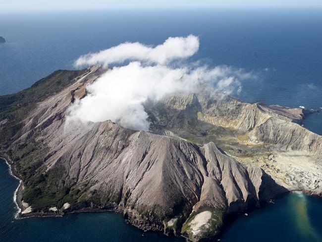 *** BESTPIX *** WHAKATANE, NEW ZEALAND - DECEMBER 08: White Island is pictured on December 08, 2020 off the coast of Whakatane, New Zealand. 22 people died following the Whakaari White Island volcano eruption on 9 December 2019. The volcano erupted while 47 people were on the island Ã¢â¬â including several tour groups and their guides. The 22 victims were from Australia, New Zealand, Germany, China, Britain and Malaysia. (Photo by Phil Walter/Getty Images)