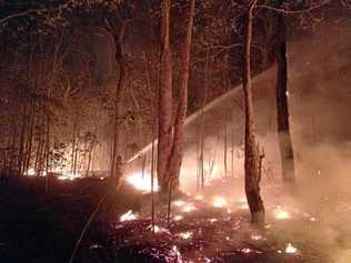 18 year old Kienan Wilkinson from Bentley finished his HSC exam and went to help at the fires burning at Myall Creek and New Italy.