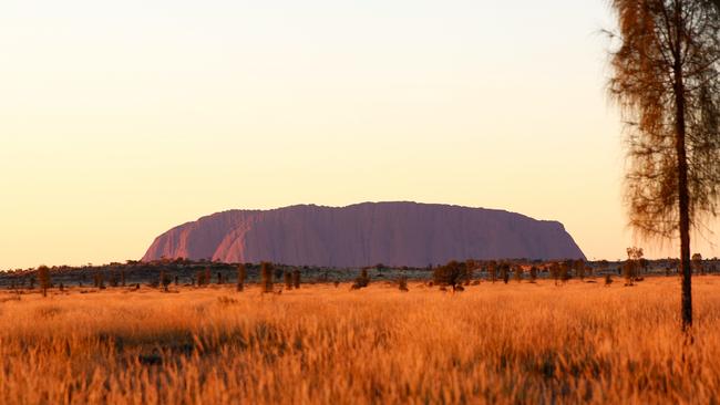 Operators say 70 per cent of the time, the Uluru climbe is closed because of heat or strong winds. Picture: TOURISM AUSTRALIA