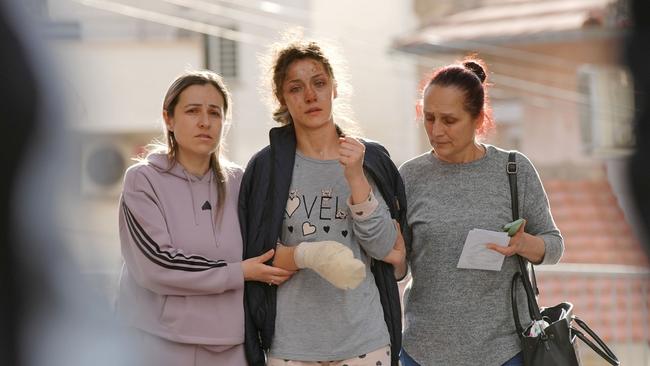 A victim of Pulse Club at Stip General Hospital in Stip, North Macedonia. Picture: Ferdi Limani/Getty Images