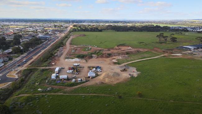 Nearly 250 new homes will be built along a newly-extended Newton Boulevard at Munno Para. Picture: Supplied