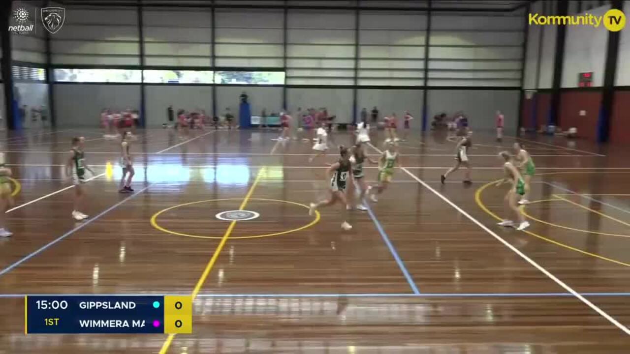 Replay: East Gippsland v Wimmera Mallee (Open) - 2025 Netball Victoria State Titles Day 2