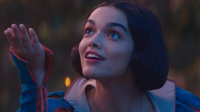 Rachel Zegler in the upcoming 2025 Disney movie Snow White.,  Rachel Zegler as Snow White in DISNEY's live-action SNOW WHITE. Photo courtesy of Disney. ÃÂ© 2024 Disney Enterprises, Inc. All Rights Reserved.