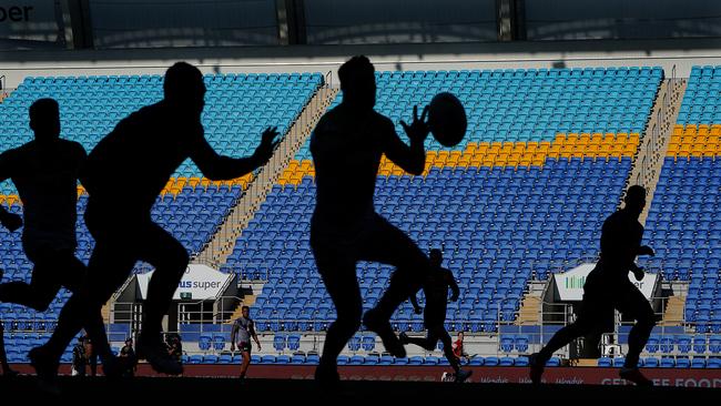 Could the NRL make an early return. AAP Image/Dave Hunt.