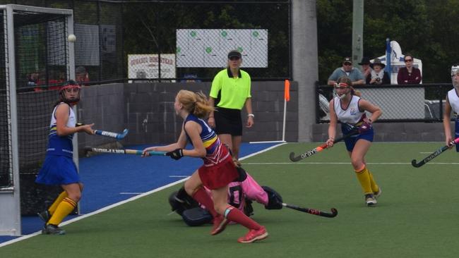 Gympie hosted the 2021 Under 13 Girls State hockey championships over the last four days, with Brisbane teams taking out two of the three division titles. Pictures: Josh Preston