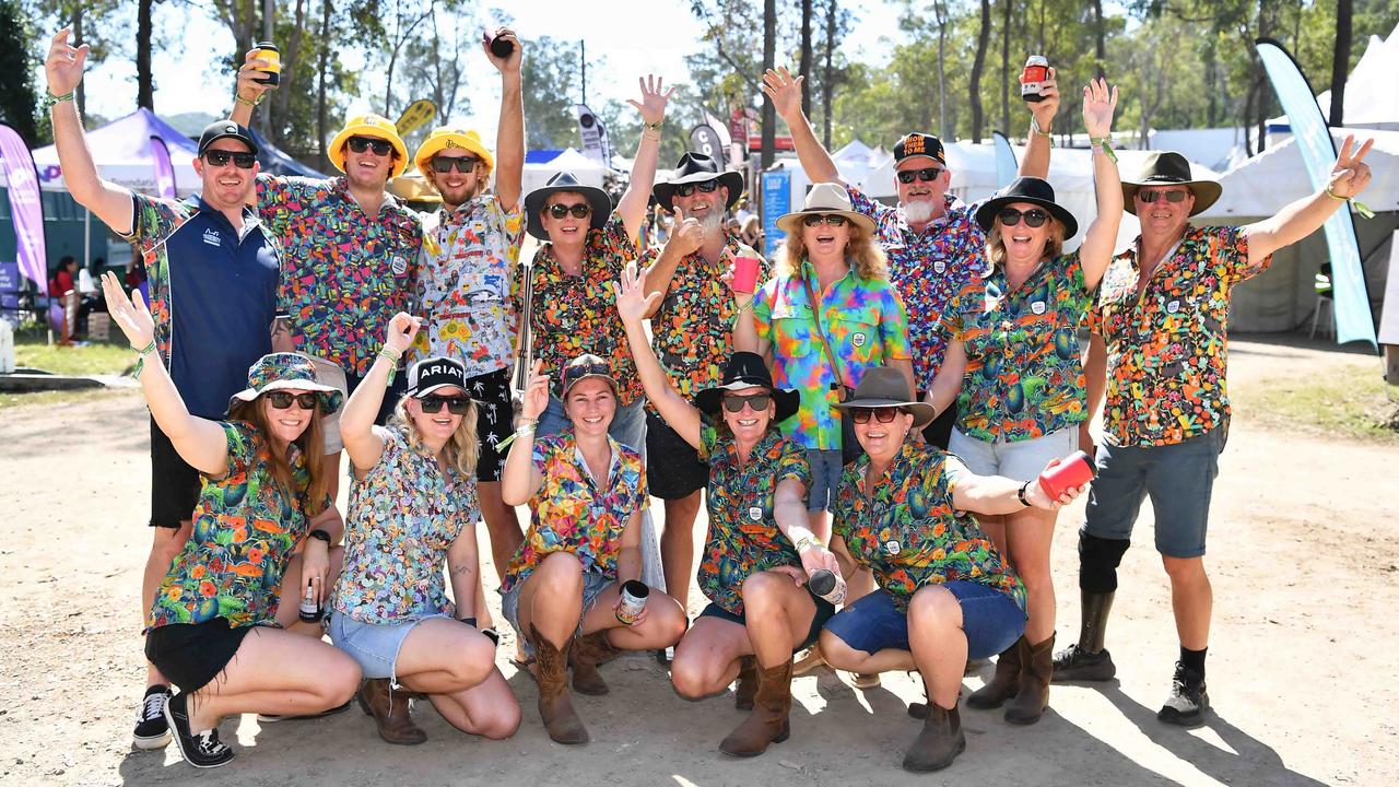 The Smith Gang at the Gympie Muster. Picture: Patrick Woods.