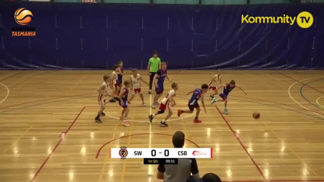 Replay: Southern Wolves v City Seen/Blyth (U12 Boys D1) - Basketball Tasmania Mid-Winter Classic Day 1 - Court 3