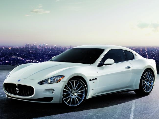 A 2009 Maserati GranTurismo similar to the one seized by police.